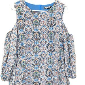 Fashion Union Womans Lined Top Size XXL-16, Stylish Sleeves, 100% Rayon